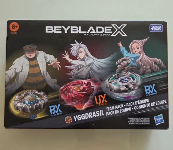 Iggdrasil Team Pack Beyblade X Hasbro original lacrado
