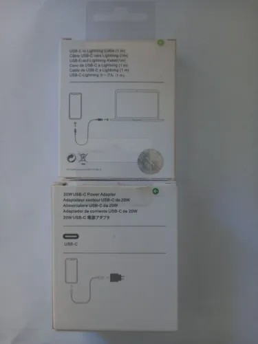 Carregador iphone completo