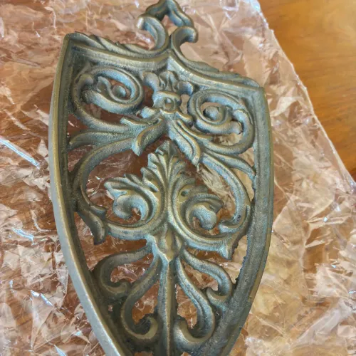 Suporte de ferro ( bronze) vintage
