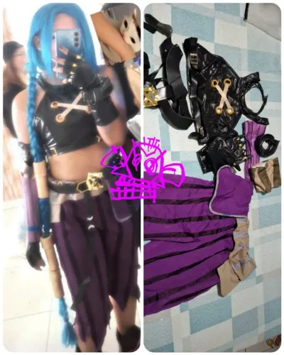 Vendo Cosplay Jinx(Arcane) TAMANHO G (L chinês)