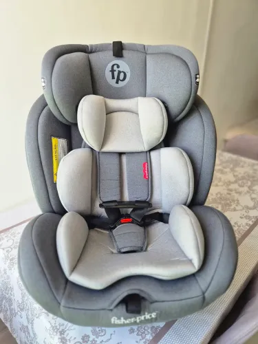 Cadeirinha de carro gira 360° isofix fisher price