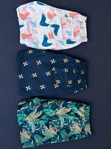 Conjunto de shorts de praia hering