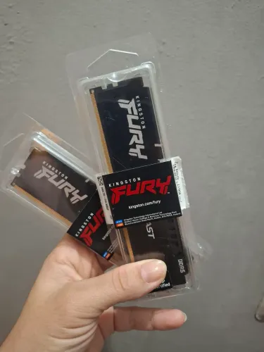 MEMÓRIA KINGSTON FURY BEAST DDR5 32GB (2X16) 6000MHZ