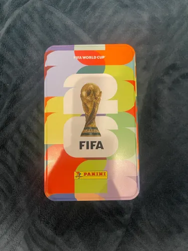 Caixa para guardar figurinhas copa 2026 - oficial panini