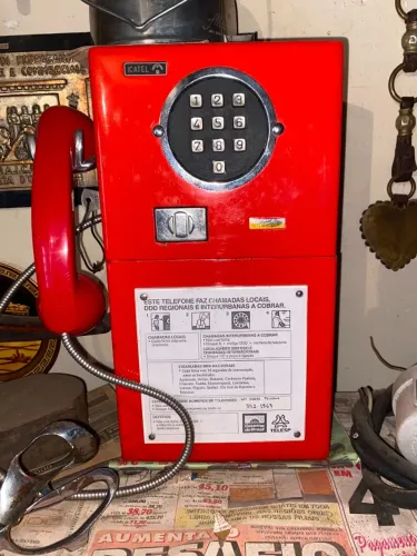 Telefone público Icatel / Telesp