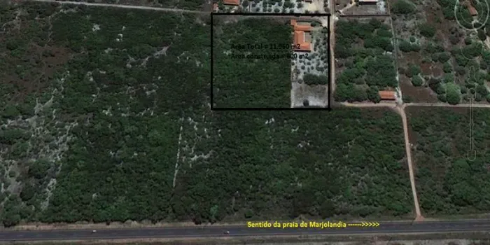 Terreno à venda, 11960 m² por R$ 795.000,00 - Pedregal - Aracati/CE