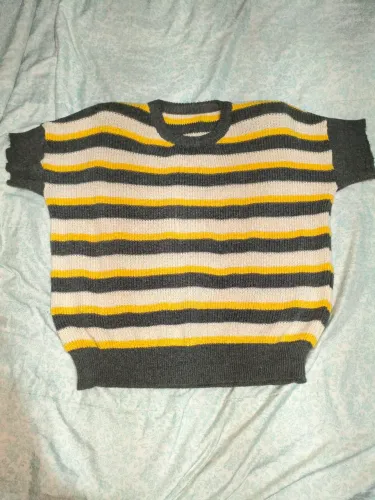 Blusa de linha feminina M/G LEIA