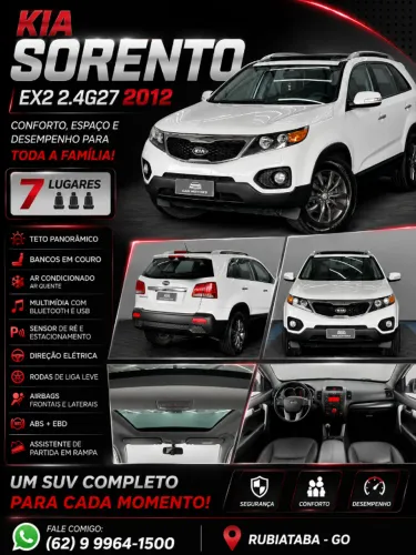 Kia Motors Sorento 2.4 16V 4X2 Aut. 2012