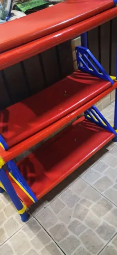 Estante Organizadora Infantil Plástica Colorida - Resistente e Modular