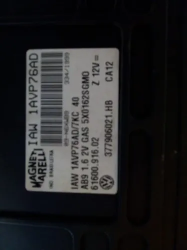 Módulo de Injeção Magneti Marelli IAW 1AVP76AD - Gol G2/G3 1.6 AP