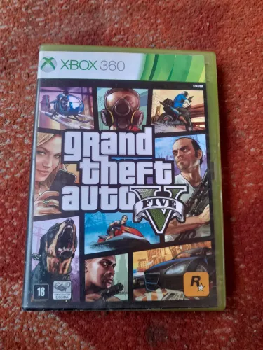 Jogo original Xbox 360 Grand theft auto 5, 250 reias zap *