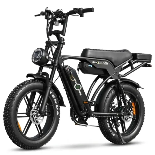 BICICLETA ELÉTRICA SW-V29 PRO DUAS BATERIAS SW VESPrO
