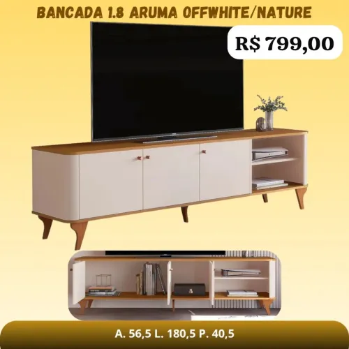 Rack Bancada com 1,80 largura 