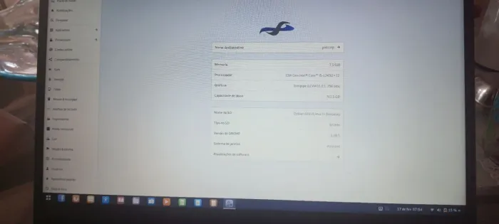 Notebook waio fe15 512 GB, 8 gb memória ram