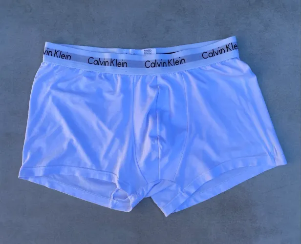 Cueca Calvin Klein Branca Original - M (Veste 40/42)