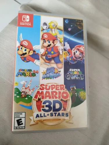 Super Mario 3d ALL stars mídia física ótimo estado