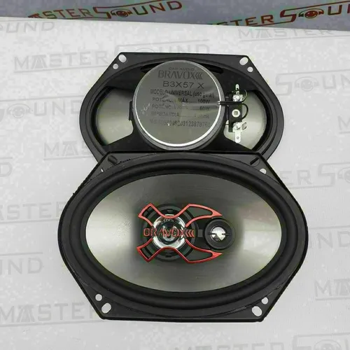 Par de alto falante. Bravox. Triaxial. 5X7". Novo. Instalado.