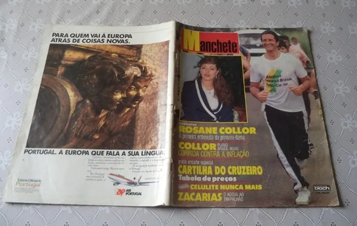 Revista Manchete 31 Março 1990 Capa Collor. Para Colecionadores.