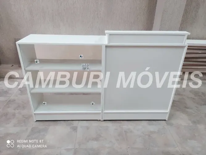 BALCÃO VITRINE CAIXA FECHADO - NOVO - ENTREGA RÁPIDA
