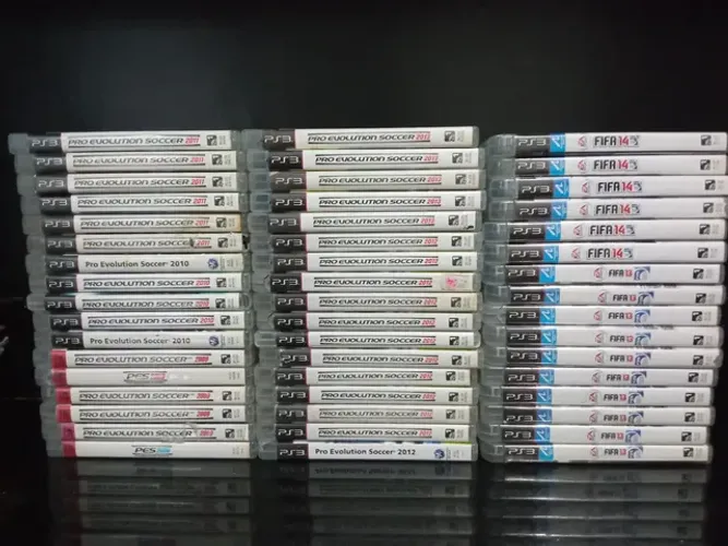 Jogos de  Futebol ps3 originais FIFA PES 