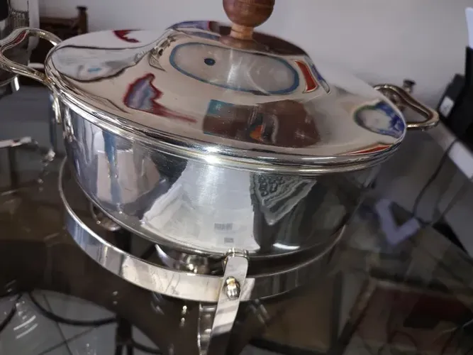 RECHAUD 404 pouco usada 6 litros banho de Prata lindíssima