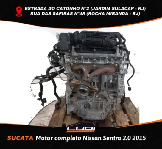 Motor completo Nissan Sentra 2.0 2015