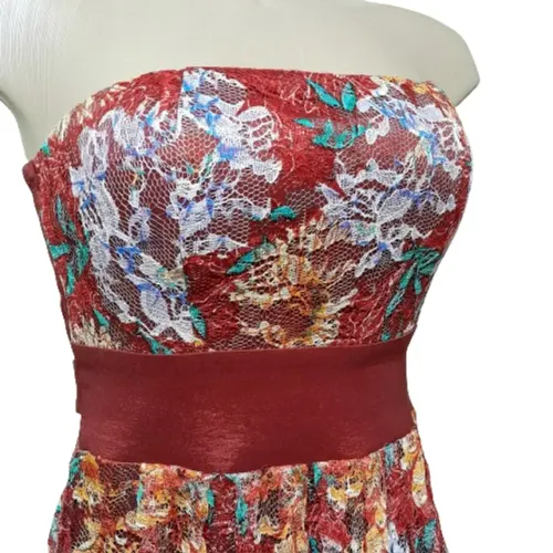Vestido Renda Vermelho Tam.P
