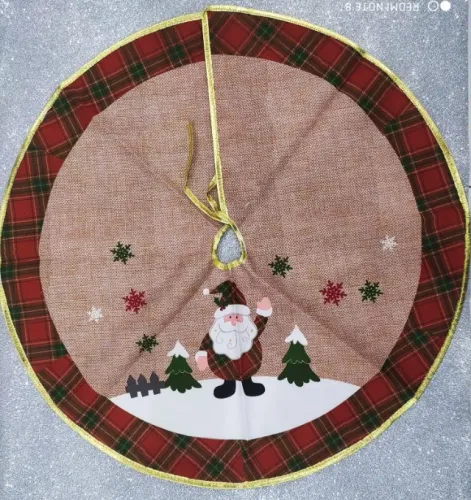Saia P/arvore Natal Aveludada