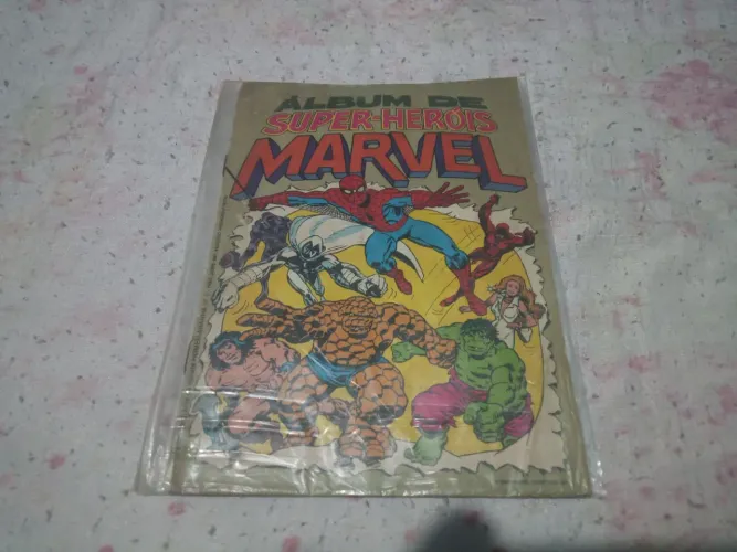 Álbum original completo de Super-Heróis Marvel Editora Abril