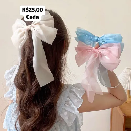  laços de cabelo 