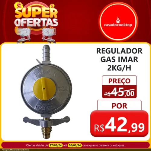 Regulador gas imar 2kg/h