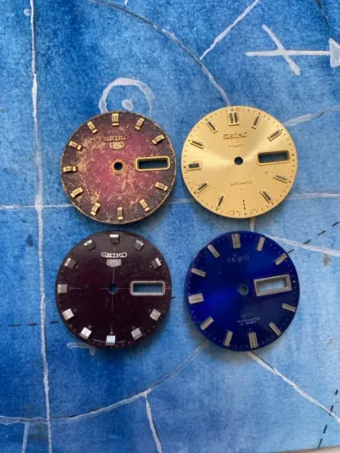 Mostradores Seiko originais