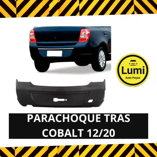 Parachoque Traseiro Cobalt 12/20 - NOVO