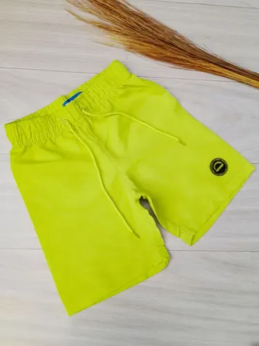 Bermuda masculina infantil MR em 100% poliéster. NOVO