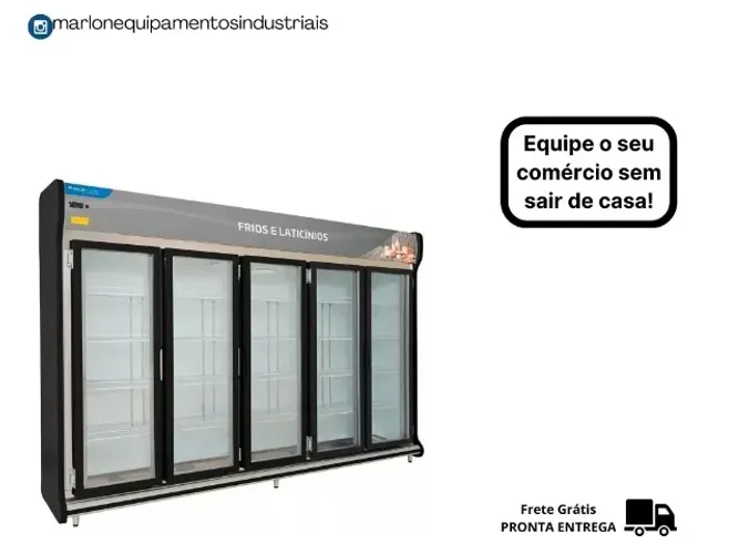 Freezer 5 Portas Polo Frio 220v