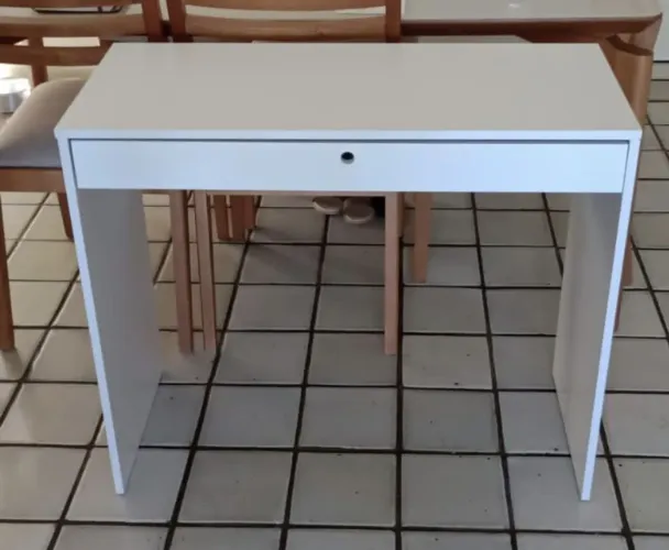 Mesa para computador 90cm branca 