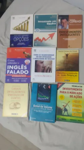 Livros de economia e bolsa de valores