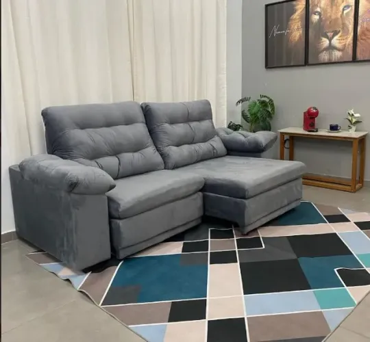 Sofá Retrátil e Reclinável Alemanha