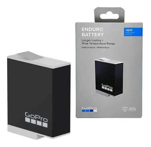 Bateria p/ gopro 12 ,11,10,9 black Enduro lacrada e original