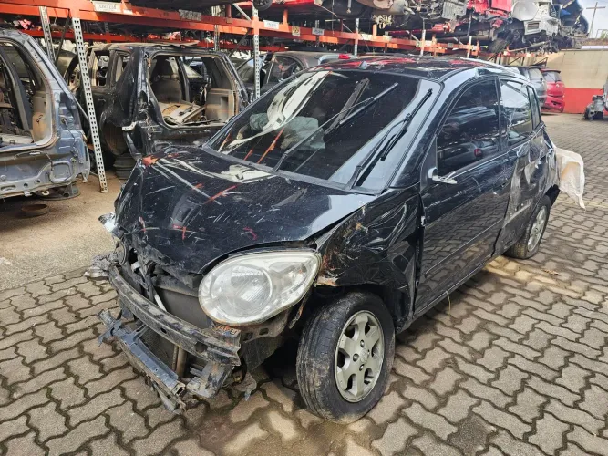 Peças usadas Kia Picanto 2010 1.0 16v gasolina 64cv câmbio manual 