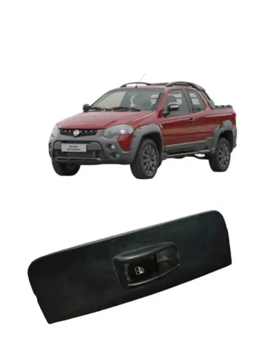 Comando vidro elétrico lado direito Fiat Strada adventure Locker 2010 