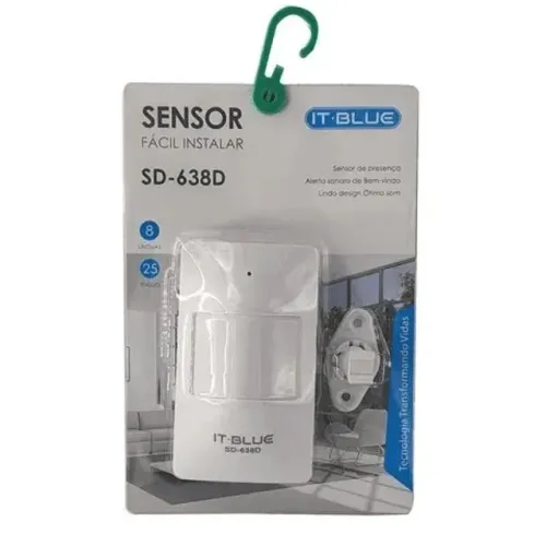 Sensor De Presença Para Porta Alerta sonoro campainha