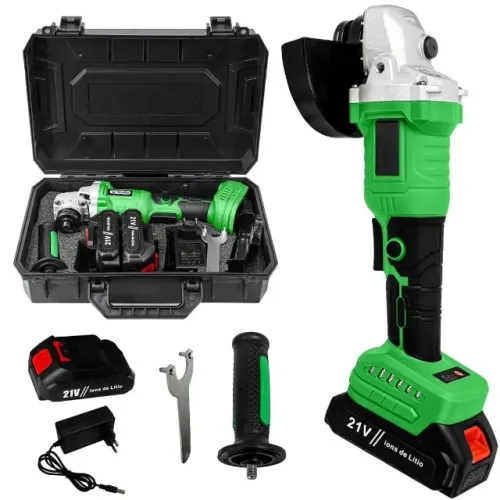 Esmerilhadeira Profissional Lixadeira + Maleta 2 bateria 21v - Fazemos Entregas!