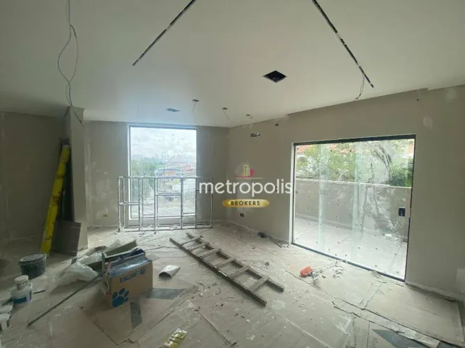 Sobrado à venda, 130 m² por R$ 851.000,00 - Parque Jaçatuba - Santo André/SP