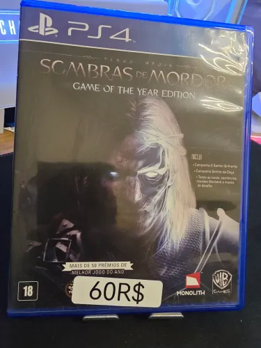 Sombras De Mordor - PS4