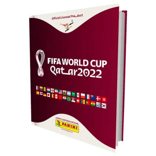 Álbum Copa do Mundo Catar 2022 capa dura 