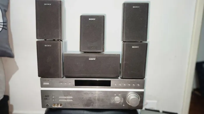 Home theather Sony STR-K870P 7.1 com subgrave ativoativo