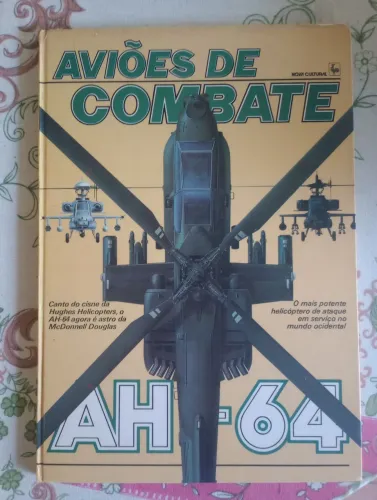 Livro Aviões de Combate - AH-64