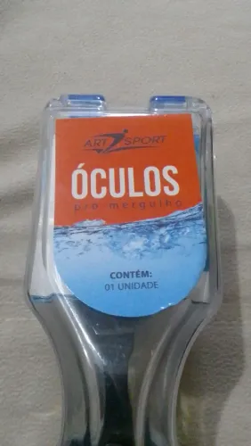 Óculos de natação Art Sport tamanho único
