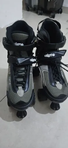 Patins Crème quanto rodas tamanho 37 ao 40 + kit de proteção urgh